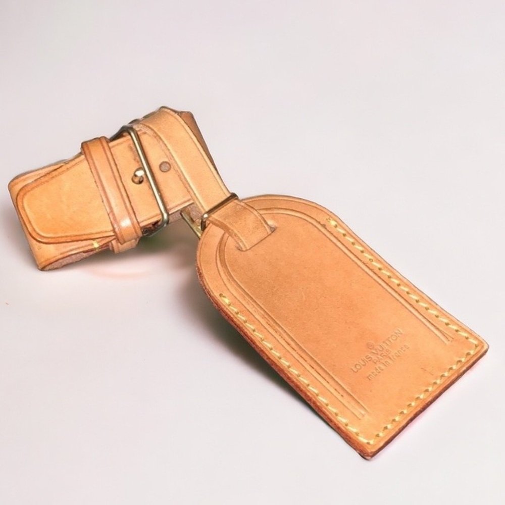 AUTHENTIC LV VACHETTA TAG POIGNET SET